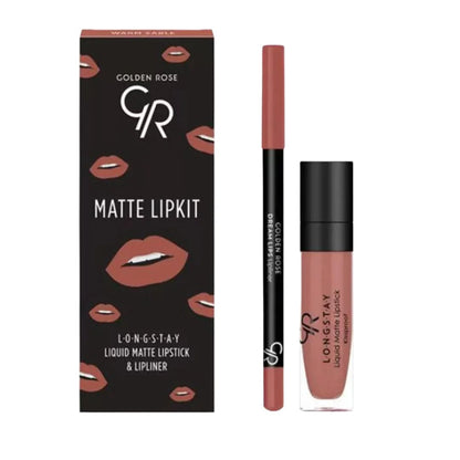 Golden Rose Matte Lip Kit - Blush Pink