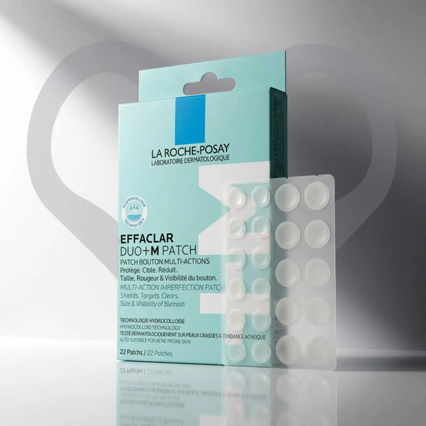 La Roche-Posay Effaclar Duo (+) M لاصقة حبوب، 22 قطعة