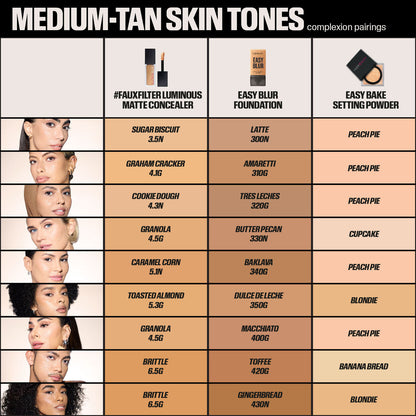 Mini Easy Blur Natural Airbrush Foundation with Niacinamide