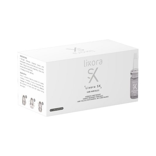 LIXORA SK أمبولات فيال للشعر ضد التساقط 8 أمبولات