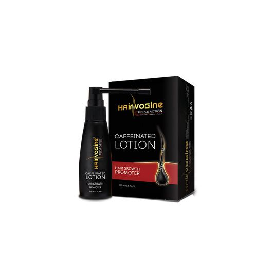 Caffeinated Lotion for Hair Growth