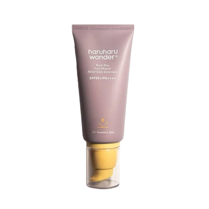 Black Rice Pure Mineral Relief Daily Sunscreen SPF50+/PA++++