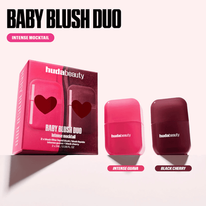 Huda Beauty Baby Blush Duo - Intense Mocktail ( 2 × 2ml )