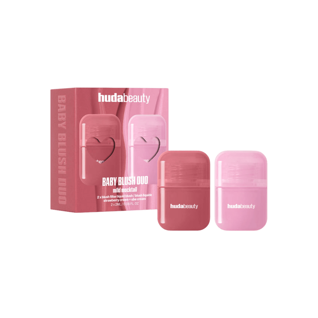 Huda Beauty Baby Blush Duo - Mild Mocktail ( 2 × 2ml )