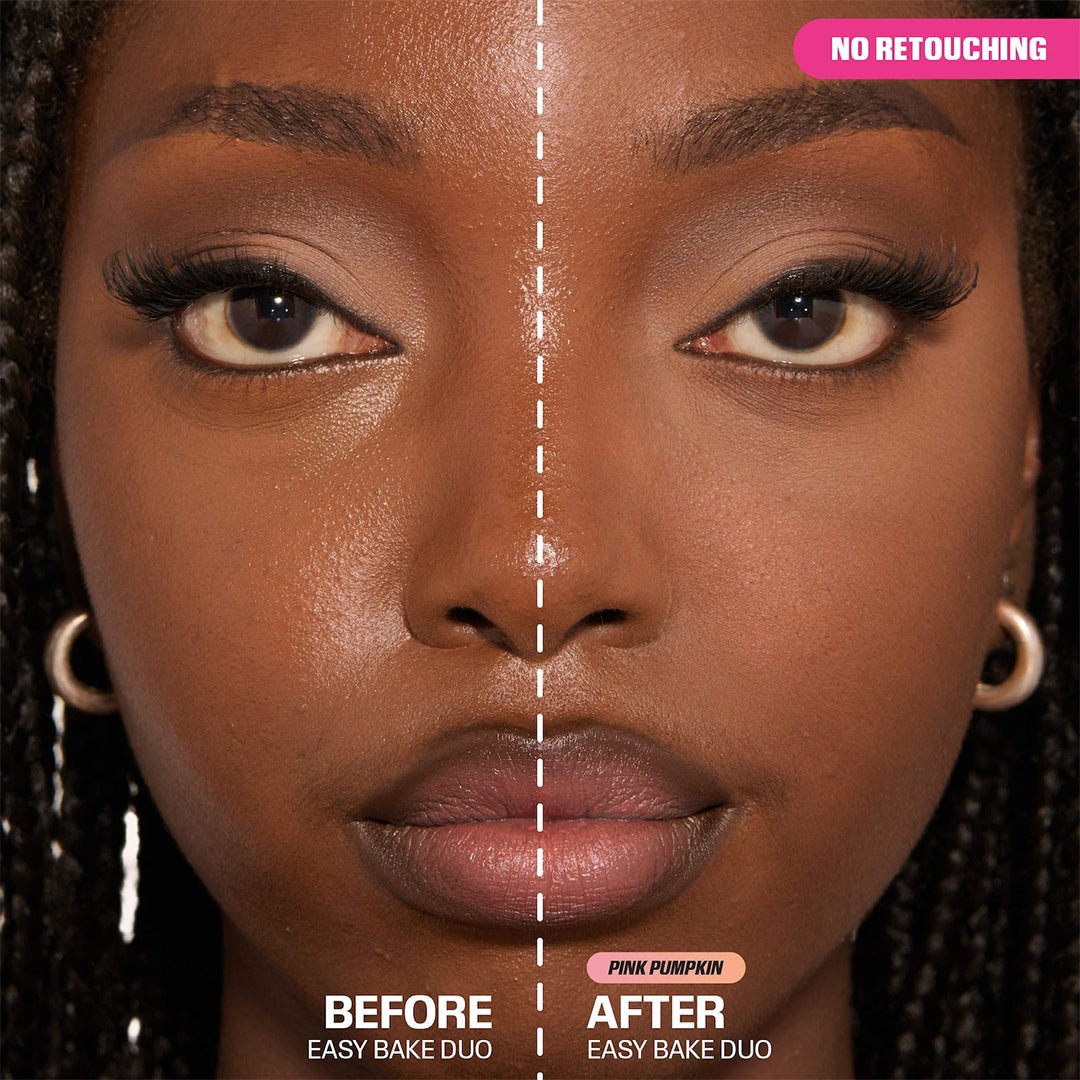 Huda Beauty Easy Bake Loose Powder Brightening + Correcting Duo