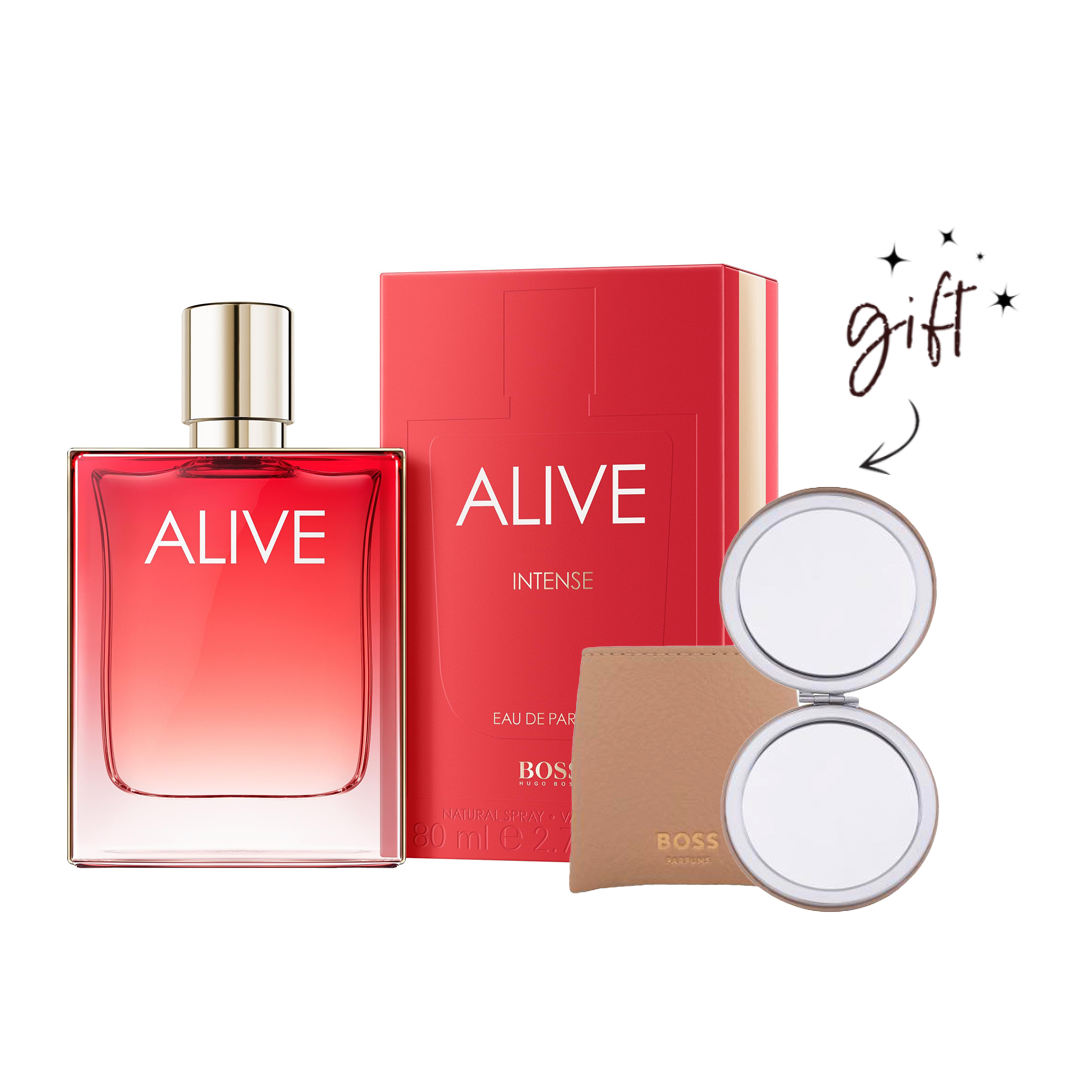 مجموعة عطر هيوجو بوس ألايف انتنس أو دو بارفان للنساء