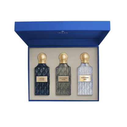 IBRAQ Diamond Collection ( Black Incense - Blue Aqua - Sapphire Leather )