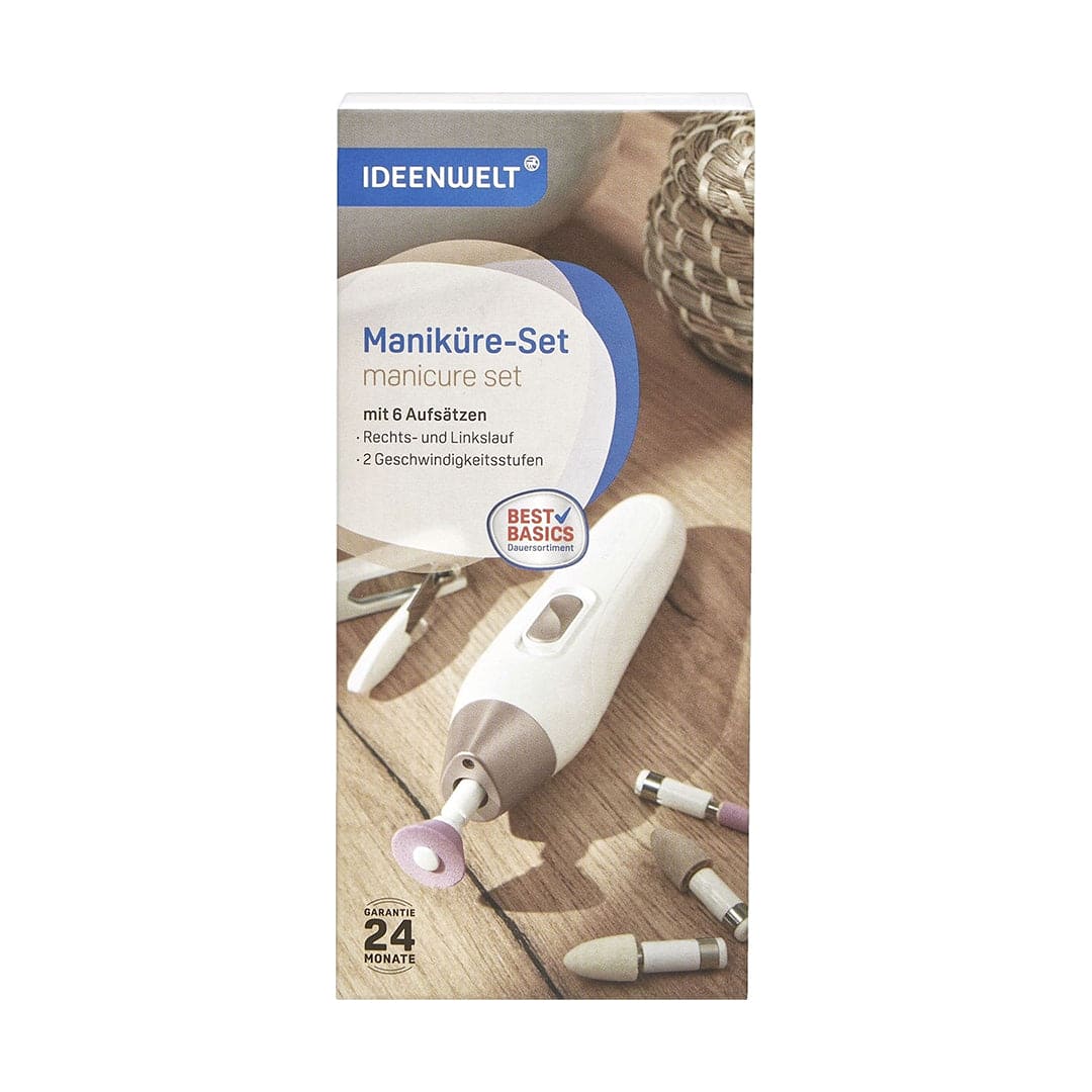 IDEENWELT Best Basics Manicure-Pedicure Set