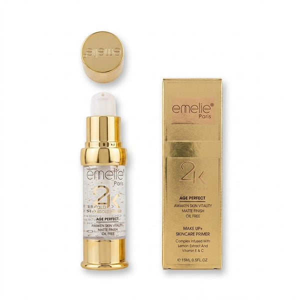 برايمر Awake Skin Vitality بلمسة نهائية مطفية وخالي من الزيوت، غني بخلاصة الليمون وفيتامين C&E