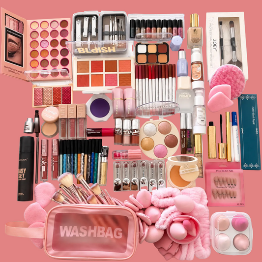 163 PCS Bridal Super Makeup Bundle