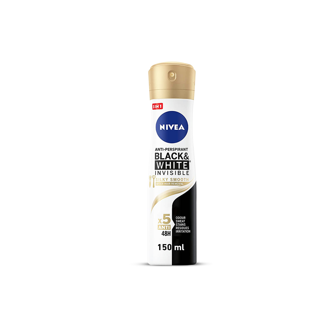 Black & White Invisible Silky Smooth Anti-Perspirant Spray