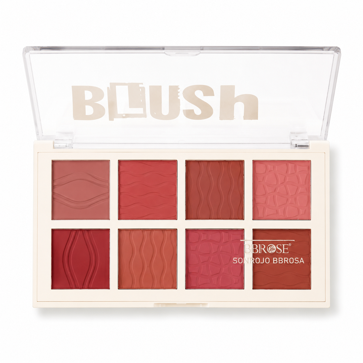 8 Colors Big Size Matte Powder Blush Palette
