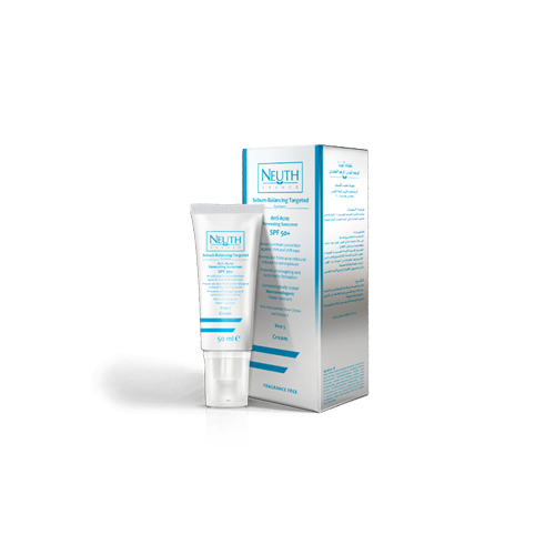 واقي الشمس المجدد ومضاد حب الشباب SPF 50+