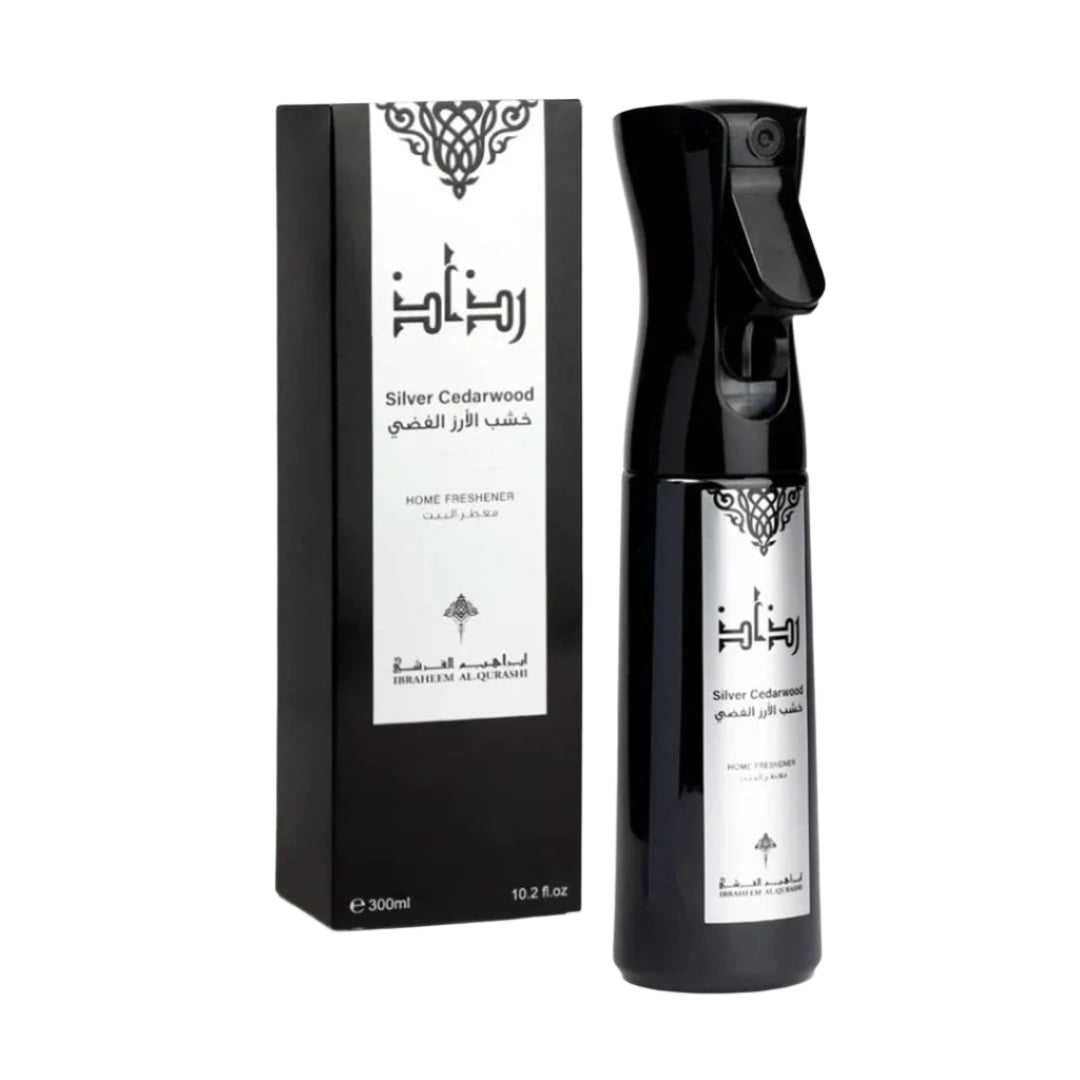 Ibrahim Al-Qurashi Razaz Home Freshener - Silver Cedarwood