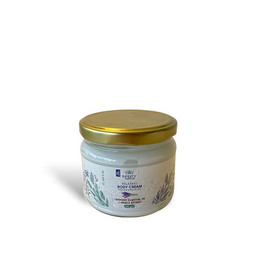 Relaxing Body Cream Lavender Essential Oil & Vanilla Extract