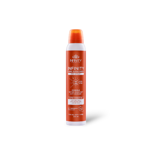 واقي شمسي بخاخ جاف بعامل حماية SPF50+