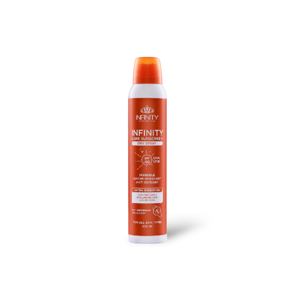 واقي شمسي بخاخ جاف بعامل حماية SPF50+