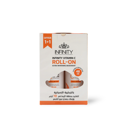 Vitamin C Roll-On Extra Whitening Deodorant Promo Pack (80ml +50ml Free)