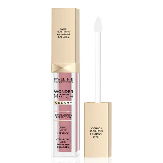 Eveline Cosmetics Wonder Match Liquid Matt Lipstick- 11A SweetPink