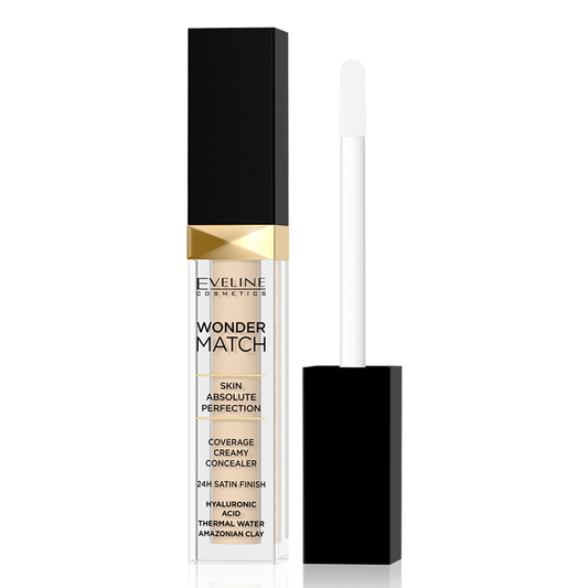 Eveline wonder match coverage creamy concealer 01 light 6.8 ml