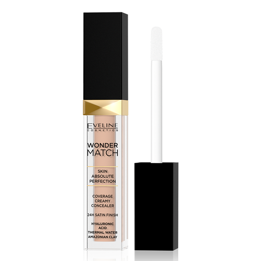 Eveline Wonder Match Coverage Creamy concealer 15 natural 6.8 ml