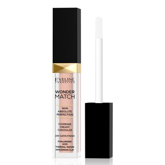 Eveline Wonder Match Coverage Creamy concealer 20 peach 6.8 ml