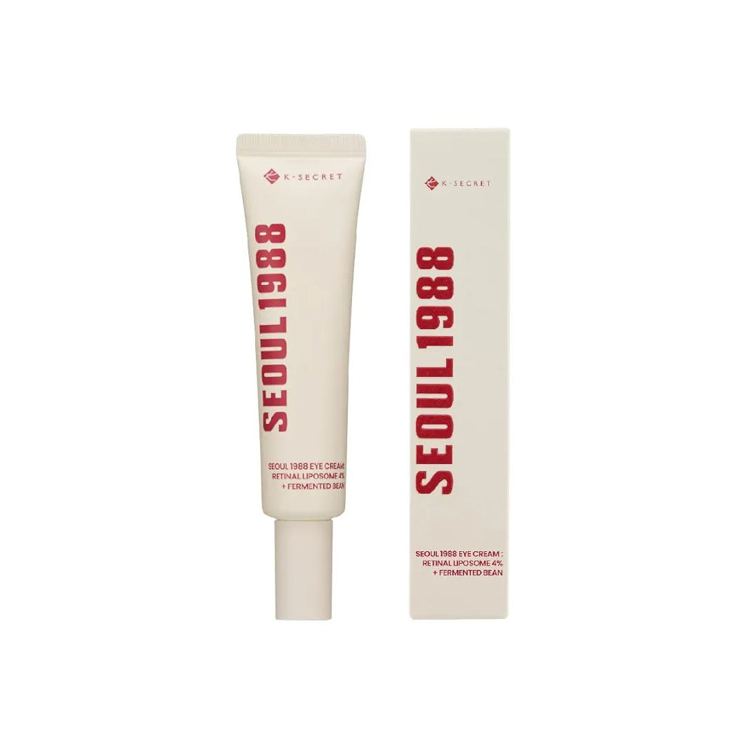 K-Secret Seoul 1988 Eye Cream : Retinal Liposome 4% + Fermented Bean - 30ml