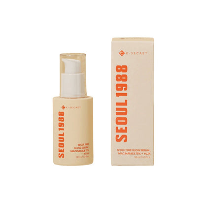 K-Secret Seoul 1988 Glow Serum : Niacinamide 15% + YUJA - 30ml