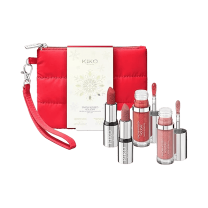 KIKO Milano Snow-kissed Holiday Never Without You Mini Lips Gift Set