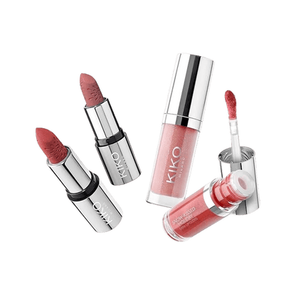 KIKO Milano Snow-kissed Holiday Never Without You Mini Lips Gift Set