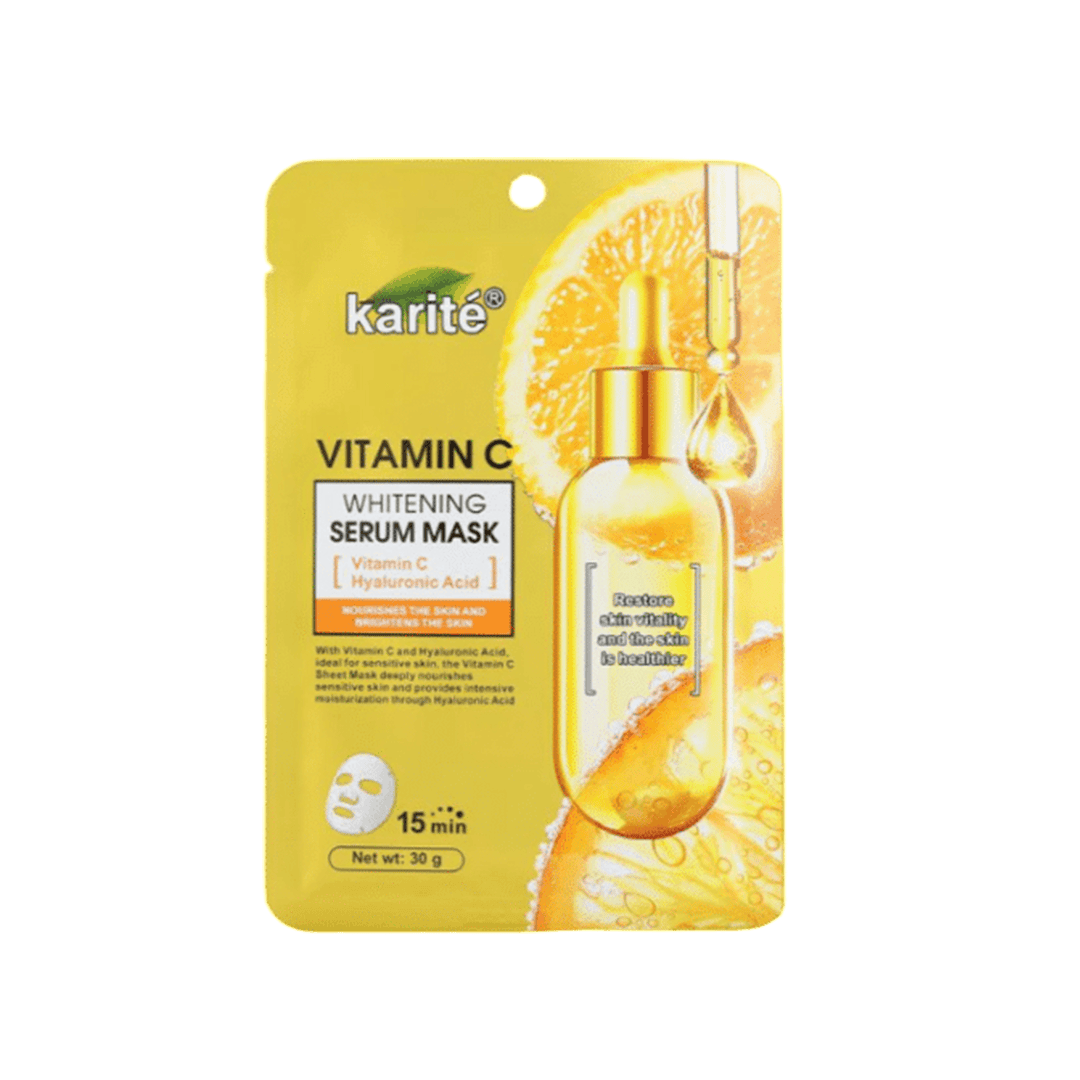 Karité Vitamin C Whitening Serum Mask