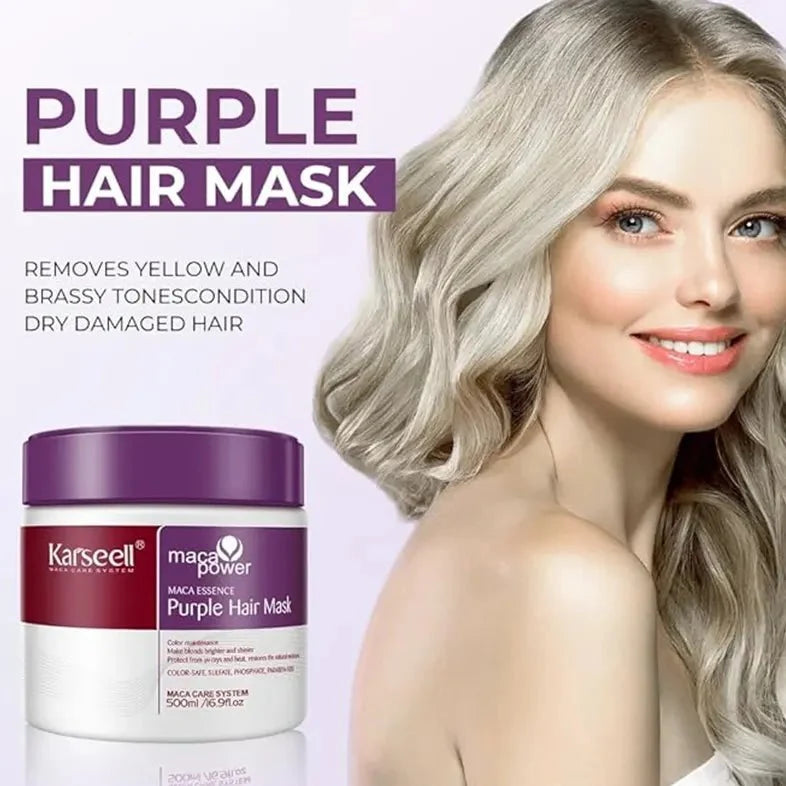 Karseell Purple Hair Mask - 500ml