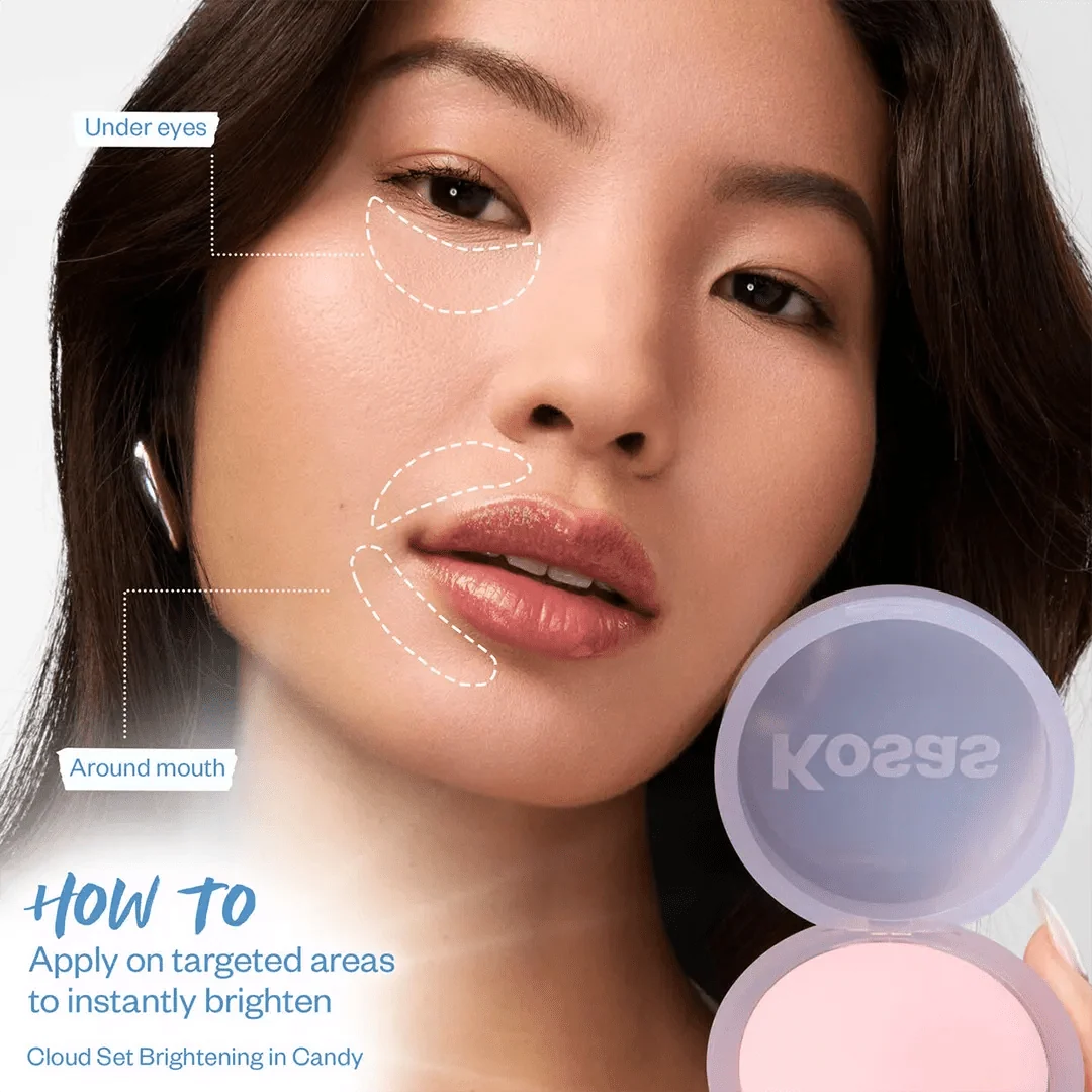 Kosas Cloud Set Baked Setting & Smoothing Powder - Candy