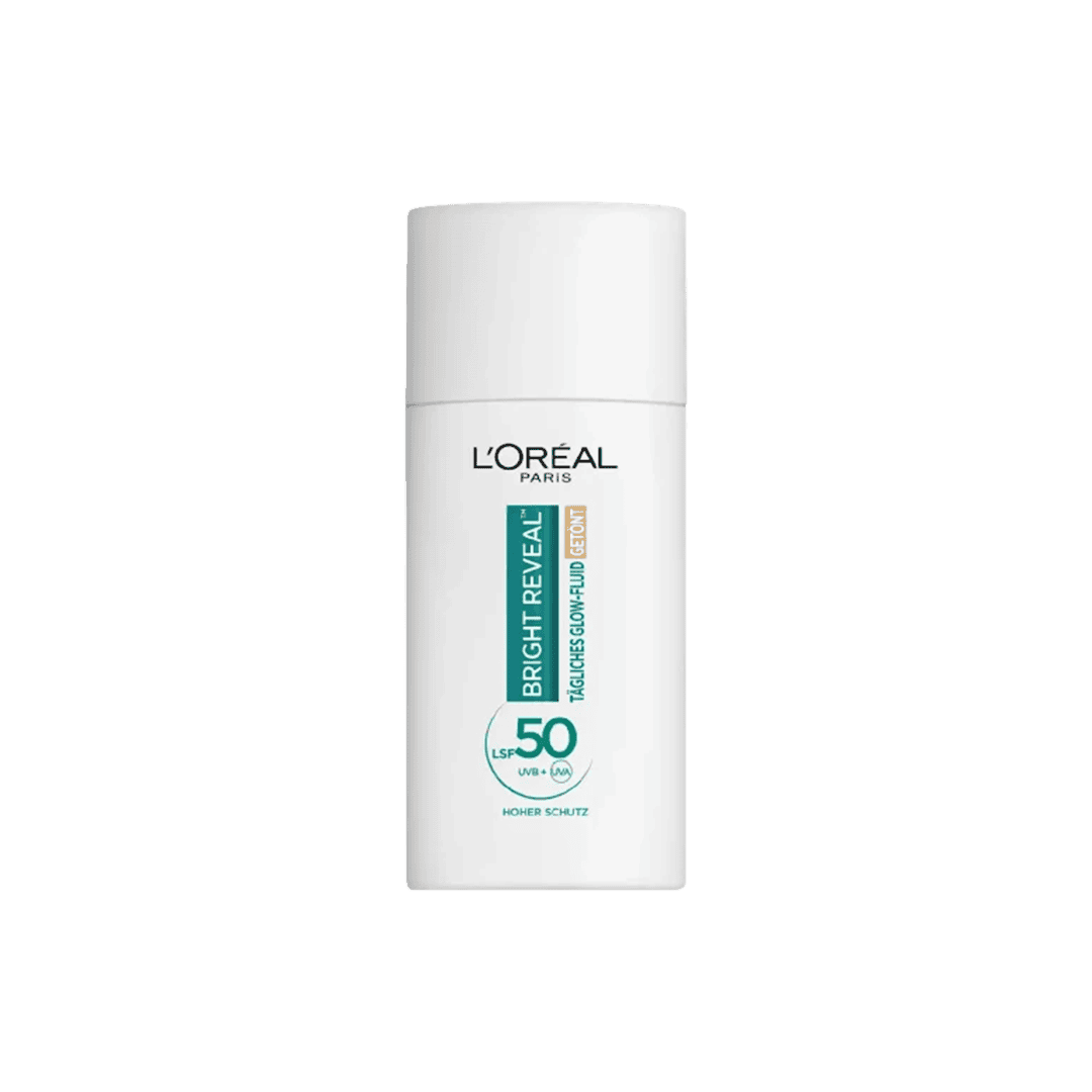 L'Oreal Paris Bright Reveal SPF50 Getinte Glow Fluid - 50ml