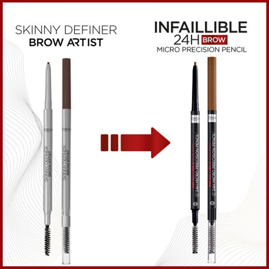 L'Oréal Paris Infaillible Brow 24H Micro Precision Pencil - 5.0 Light Brunette