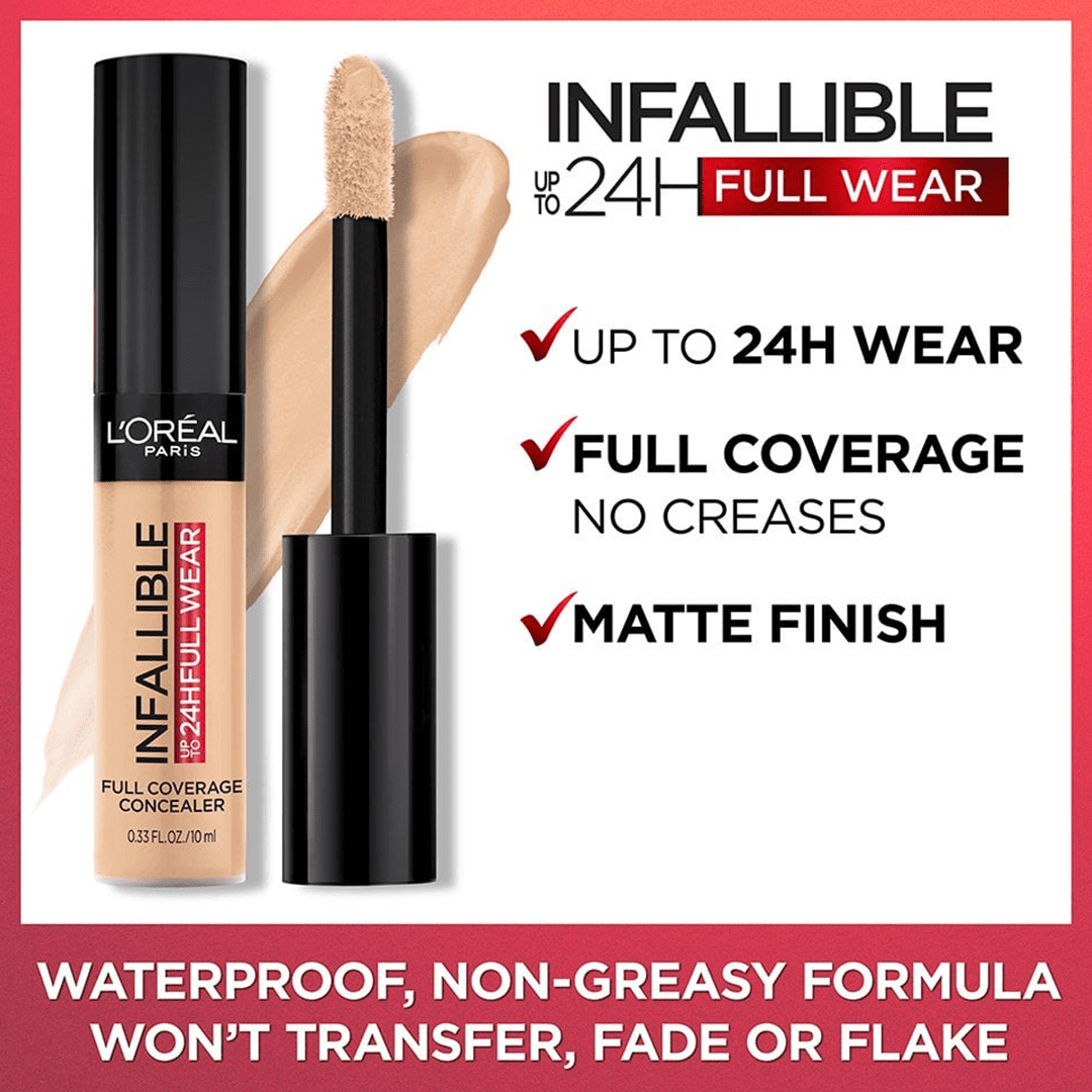 L'Oreal Paris Infallible Full Wear Coverage Concealer
