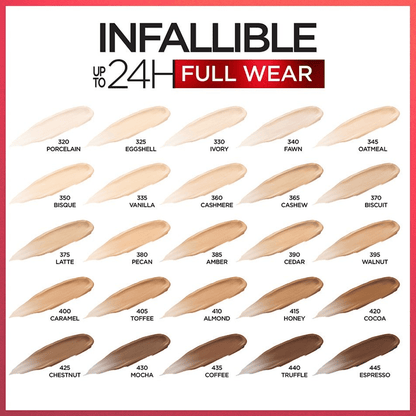 L'Oreal Paris Infallible Full Wear Coverage Concealer