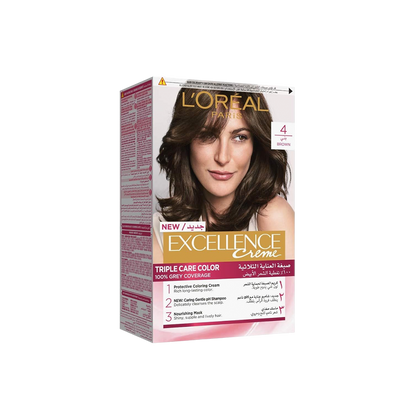Excellence Creme Permanent Hair Color - Brown
