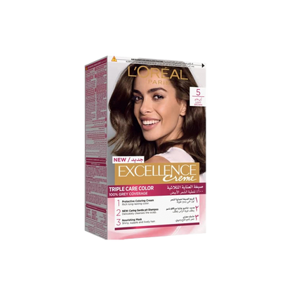 Excellence Creme Permanent Hair Color - Brown