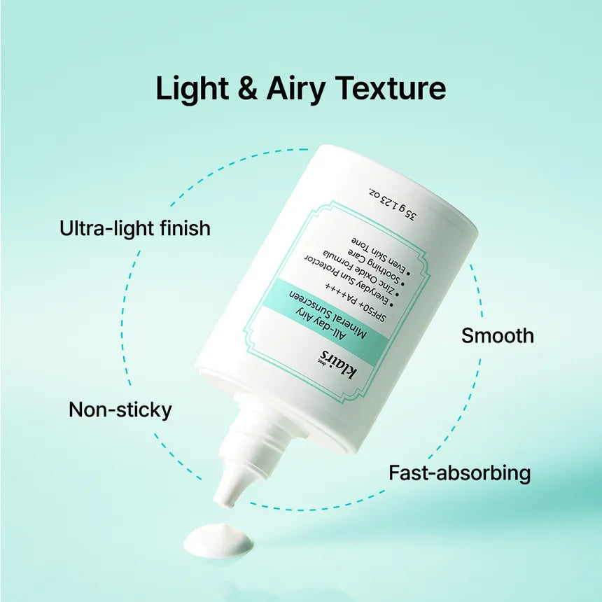 كريم الوقاية من الشمس "دير كليرز" (All Day Airy Mineral Sun Screen) بحجم 10 جرام