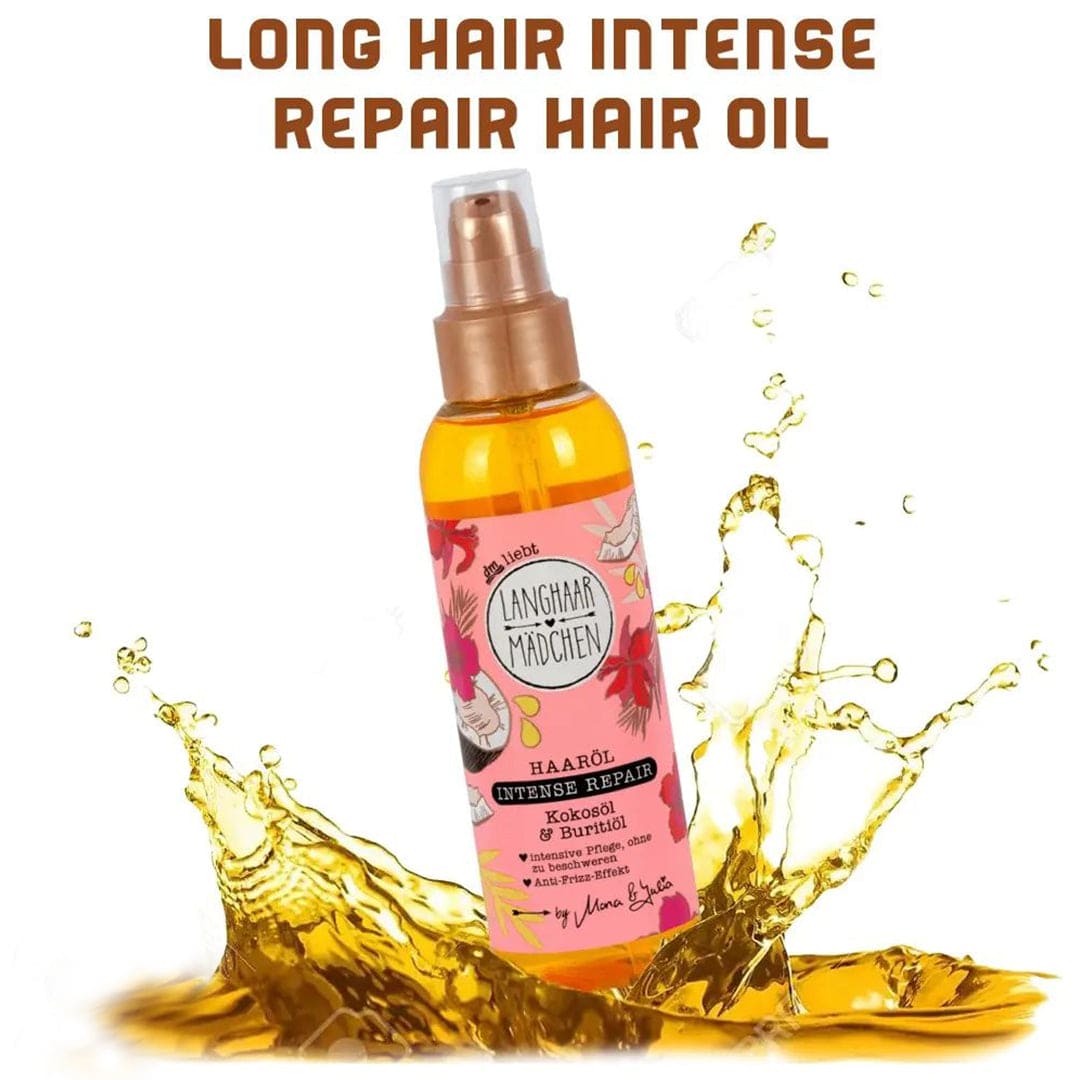Langhaar Madchen Intense Repair Hair Oil
