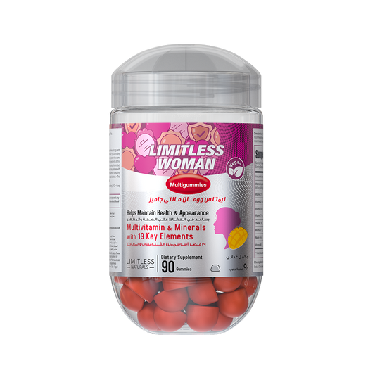 Limitless Woman Multi Gummies Jar - Mango