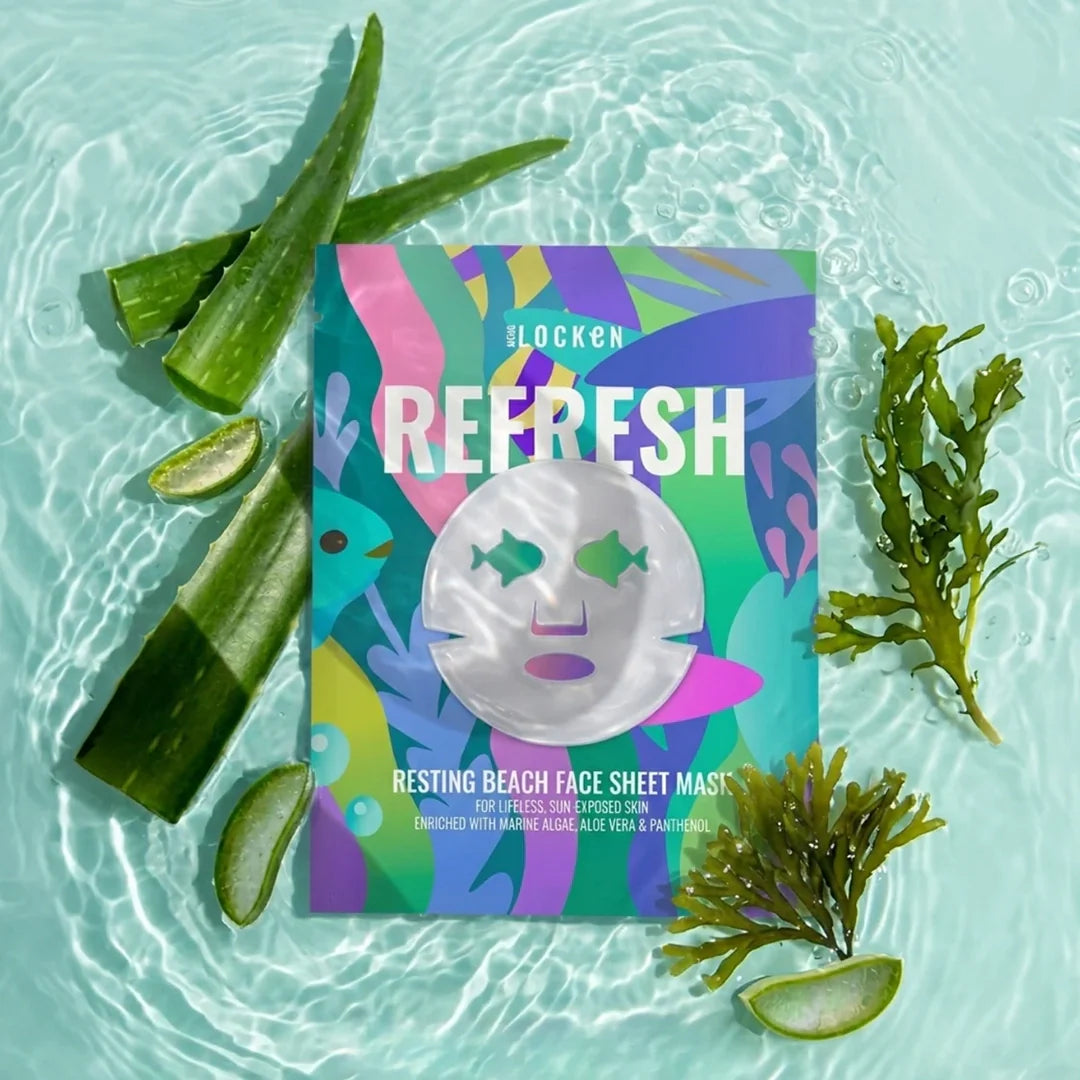 Refresh Face Sheet Mask - Resting Beach Face