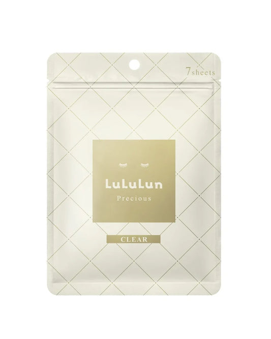 Lululun - Precious Sheet Mask CLEAR (White) 7 sheets