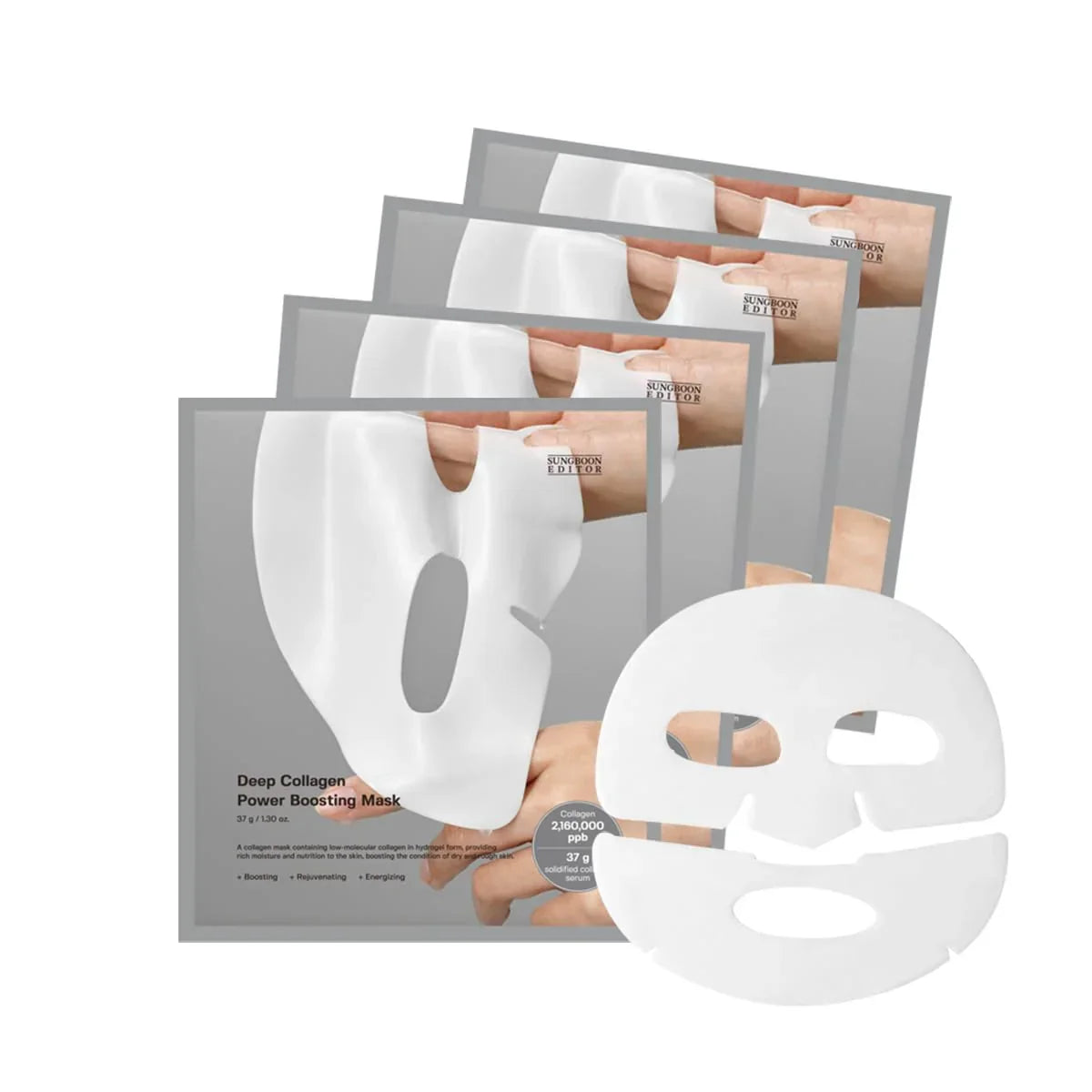 SUNGBOON EDITOR - Deep Collagen - Power Boosting Mask [1 Sheet]