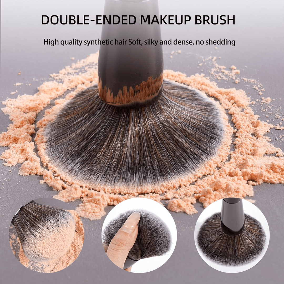 MAANGE 20Pcs Professional Makeup Brushes + 1pc Powder Puff