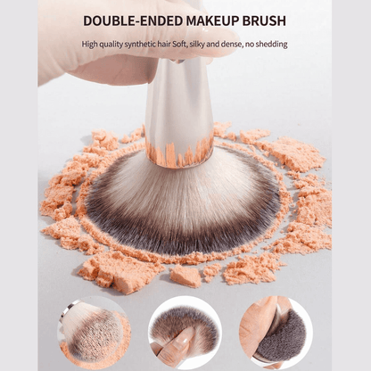 MAANGE 20Pcs Professional Makeup Brushes + 1pc Powder Puff