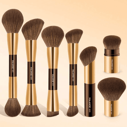 MAANGE 20Pcs Professional Makeup Brushes + 1pc Powder Puff