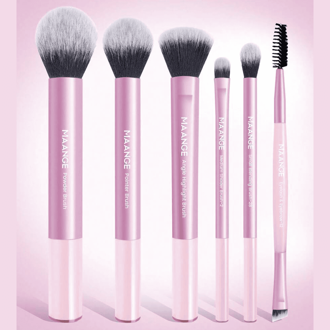 MAANGE 20Pcs Professional Makeup Brushes + 1pc Powder Puff
