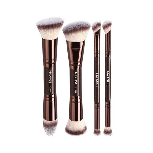 MAANGE 4Pcs Professional Makeup Brush Set